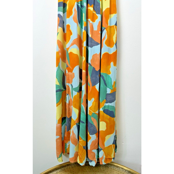 Abel the Label Anthropologie Bohemian Milkmaid Farm Rio Style Maxi Dress XS - Picture 4 of 10